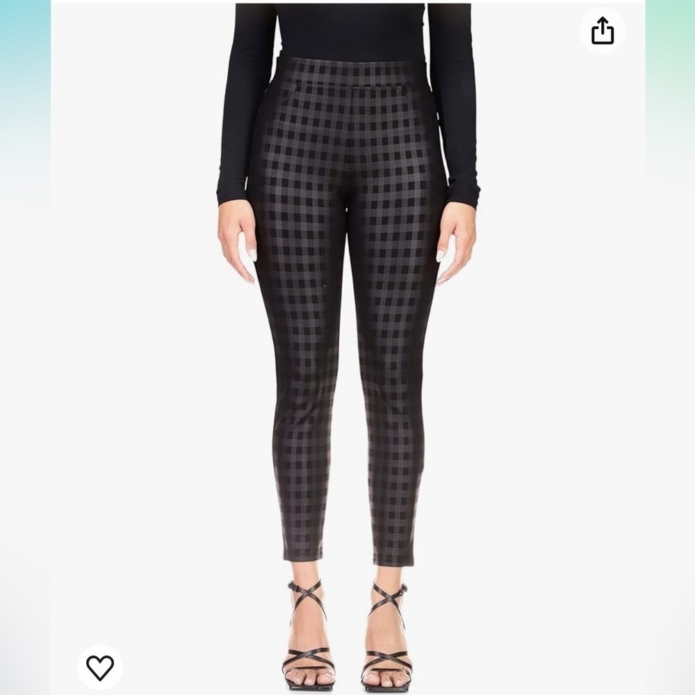 Sanctuary x Anthropologie Runway‎ Ponte plaid Leggings